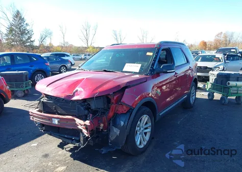 2016 Ford Explorer Xlt z USA, uszkodzony, nr VIN 1FM5K7DH2GGD25626